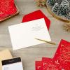 Hallmark Christmas Cards (Red Merry Christmas, 16 Cards and 17 Envelopes)(Red Merry Christmas Cards)
