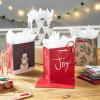 Hallmark Christmas Gift Bag Assortment (8 Bags: 3 Small 6″, 3 Medium 9″, 2 Large 13″) Red, White and Gray, Snowman, Citrus, Quilted Snowflakes(8 Count (Pack of 1))