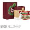 Hallmark Christmas Gift Bag Assortment, Traditional (Pack of 8 Gift Bags; 3 Small 6″, 3 Medium 9″, 2 Large 13″) Snowmen, Red Plaid, Kraft Stripes, “Joy” Wreath