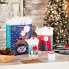 Hallmark Christmas Gift Bag Assortment for Kids (8 Bags: 3 Small 6″, 3 Medium 9″, 2 Large 13″) Red, Blue, Green Plaid, Elf, Santa, Snowman, Oh What Fun!(Penguins  Santa Claus  Snowmen  Christmas Trees)