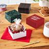 Hallmark Christmas Gift Boxes 3-Pack Assorted Sizes (Red & Green Stripes, Plaid, Polka Dots) for Hostess Gifts, Holiday Parties, Wrapped Treats(Christmas Wishes  Holly  Plaid)