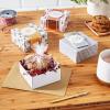 Hallmark Christmas Gift Boxes 3-Pack Assorted Sizes (Red & Green Stripes, Plaid, Polka Dots) for Hostess Gifts, Holiday Parties, Wrapped Treats(White Silver  Gold  Rose Gold)