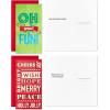 Hallmark Christmas Gift Card Holders or Money Holders Assortment, Colorful Holidays (36 Cards with Envelopes)(Colorful Holidays  36 Christmas Gift Card Holders)
