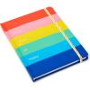 Hallmark Crayola Hardcover Journal, Rainbow (196 Pages), Gold (5STZ1089)
