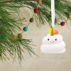 Hallmark Crayola Unicorn Resin Christmas Ornament(Rainbow Swirl)