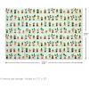 Hallmark Cute Christmas Flat Wrapping Paper Sheets with Cutlines on Reverse (12 Folded Sheets with Sticker Gift Tags) Pink, Mint Green, Plants, Cactus, Presents, Ornaments(Ornaments  Cactus  Wrapped Presents)