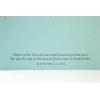 Hallmark DaySpring Religious Christmas Card (Glory to God, Blue and Silver)(Christmas Card for Pastor and Family)