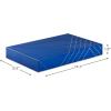 Hallmark Designed Shirt Boxes with Lids (8 Boxes: 2 Each of Orange and Blue Stripes, Plaid, Dots, Happy Birthday) for Birthdays, Father’s Day, Graduations(Blue  Yellow  Red)