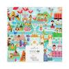 Hallmark Disney 1000-Piece Jigsaw Puzzle, 24″ x 30″ (It’s a Small World Map) Gift for Kids, Teens, Collectors