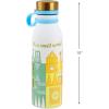 Hallmark Disney Color-Changing Water Bottle, 30 oz. (It’s a Small World) Gift for Kids, Teens, Collectors