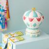 Hallmark Disney Cookie Jar With Sound, 10″ (It’s a Small World Hot Air Balloon) Gift for Christmas, Birthday, Mother’s Day