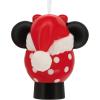 Hallmark Disney Mickey Mouse Icon with Santa Hat Christmas Ornament with Light(Minnie Mouse)