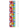 Hallmark Disney Mickey Mouse Wrapping Paper with Cut Lines on Reverse (3-Pack: 60 sq. ft. ttl) for Birthdays, Christmas, Hanukkah, Baby Showers and More(Red  Orange Blue)
