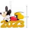 Hallmark Disney Mickey Mouse on Snow Tube Christmas Ornament(Mickey 2023)