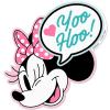 Hallmark Disney Pack of 3 Stickers for Water Bottles, Planners, Notebooks, Wall (Mickey, Minnie, and Goofy Decals for Kids, Teens, Adults)