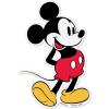 Hallmark Disney Pack of 3 Stickers for Water Bottles, Planners, Notebooks, Wall (Mickey, Minnie, and Goofy Decals for Kids, Teens, Adults)