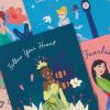Hallmark Disney Princess Assorted Blank Note Cards, Hellos (Pack of 24 Cards with Envelopes)