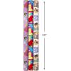Hallmark Disney Princess and Frozen Wrapping Paper with Cutlines on Reverse (3 Rolls: 60 Square Feet Total) for Birthdays, Christmas, Valentine’s Day(Pink  Purple  White)