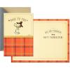 Hallmark Disney Tim Burton’s The Nightmare Before Christmas (4 Cards with Envelopes) This is Halloween(Snoopy Assortment  4 Thanksgiving Cards)