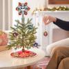 Hallmark Disney Tim Burton’s The Nightmare Before Christmas 5″ Miniature Christmas Tree Topper and 1.7″ Mini Ornaments, Set of 5, Shatterproof(Mini Tree Topper Set)