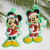 Hallmark Disney Tim Burton’s The Nightmare Before Christmas 5″ Miniature Christmas Tree Topper and 1.7″ Mini Ornaments, Set of 5, Shatterproof(Minnie and Mickey Set)