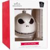 Hallmark Disney Tim Burton’s The Nightmare Before Christmas Jack Skellington Christmas Ornament, Blown Glass(Jack Skellington Glass)
