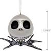 Hallmark Disney Tim Burton’s The Nightmare Before Christmas Jack Skellington Christmas Ornament, Blown Glass(Jack Skellington Metal)