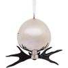 Hallmark Disney Tim Burton’s The Nightmare Before Christmas Jack Skellington Christmas Ornament, Blown Glass(Jack Skellington Metal)