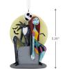 Hallmark Disney Tim Burton’s The Nightmare Before Christmas Jack and Sally on Tombstone Christmas Ornament (0003HCM0845)(Jack & Sally)