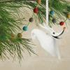 Hallmark Disney Tim Burton’s The Nightmare Before Christmas Jack and Sally with Tombstones Christmas Ornaments, Set of 2(Zero)