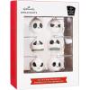 Hallmark Disney Tim Burton’s The Nightmare Before Christmas Scenes Mini Christmas Ornaments, Shatterproof, Set of 4(Jack Skellington Heads)