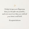 Hallmark Disney Winnie the Pooh Baby Shower Card with Removable Ornament (Pooh and Piglet) Welcome New Baby, Congratulations, Gender Reveal(Pooh and Piglet)