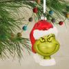 Hallmark Dr. Seuss How The Grinch Stole Christmas! Max in Wreath Blown Glass Christmas Ornament (0003HCM1055)(Grinch)