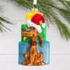 Hallmark Dr. Seuss How The Grinch Stole Christmas! Max in Wreath Blown Glass Christmas Ornament (0003HCM1055)(Max the Dog)