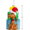 Hallmark Dr. Seuss How The Grinch Stole Christmas! Max in Wreath Blown Glass Christmas Ornament (0003HCM1055)(Max the Dog)