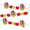 Hallmark Dr. Seuss’s How The Grinch Stole Christmas! 72″ Christmas Garland, Fabric, Gifts for Dr. Seuss Fans