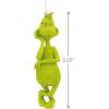Hallmark Dr. Seuss’s How The Grinch Stole Christmas! Grinch in Santa Hat Christmas Ornament(Grinch)