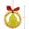 Hallmark Dr. Seuss’s How The Grinch Stole Christmas! Grinch in Wreath Christmas Ornament, Metal, Gifts for Dr. Seuss Fans