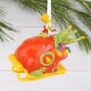 Hallmark Dr. Seuss’s How The Grinch Stole Christmas! Grinch on Sleigh Christmas Ornament, Christmas Movie Gifts