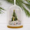 Hallmark Dr. Seuss’s How The Grinch Stole Christmas! Whoville Christmas Tree Cloche Christmas Ornament, Glass and Paper, Gifts for Dr. Seuss Fans