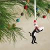 Hallmark Dr. Seuss’s How the Grinch Stole Christmas! Grinch With Cindy Lou Who Christmas Ornament(Cat in the Hat)