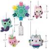 Hallmark DreamWorks Animation Gabby’s Dollhouse MerCat Christmas Ornament(Mini Tree Topper 1)