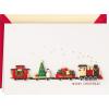 Hallmark Elegant Christmas Card (Peace & Hope)(Christmas Train)