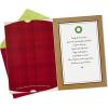 Hallmark Elegant Christmas Card (Peace & Hope)(Displayable Night Before Christmas)