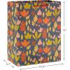 Hallmark Fall Leaves Party Favor and Wrapped Treat Bags (30 Ct.) for Autumn Parties, Halloween, Thanksgiving, Friendsgiving, Care Packages and More(Leaves  Grateful  Plaid)