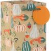 Hallmark Fall Leaves Party Favor and Wrapped Treat Bags (30 Ct.) for Autumn Parties, Halloween, Thanksgiving, Friendsgiving, Care Packages and More(Sage Green  Pumpkins)