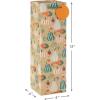 Hallmark Fall Leaves Party Favor and Wrapped Treat Bags (30 Ct.) for Autumn Parties, Halloween, Thanksgiving, Friendsgiving, Care Packages and More(Sage Green  Pumpkins)