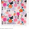 Hallmark Floral Tissue Paper with Stickers (10 Sheets of Tissue, 4 Sheets of Stickers) for Birthday, Thank You, Hostess Gifts(Floral)