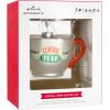 Hallmark Friends Central Perk Sign Christmas Ornament, Blown Glass(Central Perk Coffee Cup)