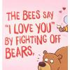 Hallmark Funny Romantic Valentine’s Day Card (Animal Love) for Husband, Wife, Boyfriend, Girlfriend(Animal Love)